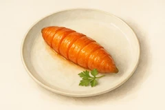 Roasted heirloom carrots