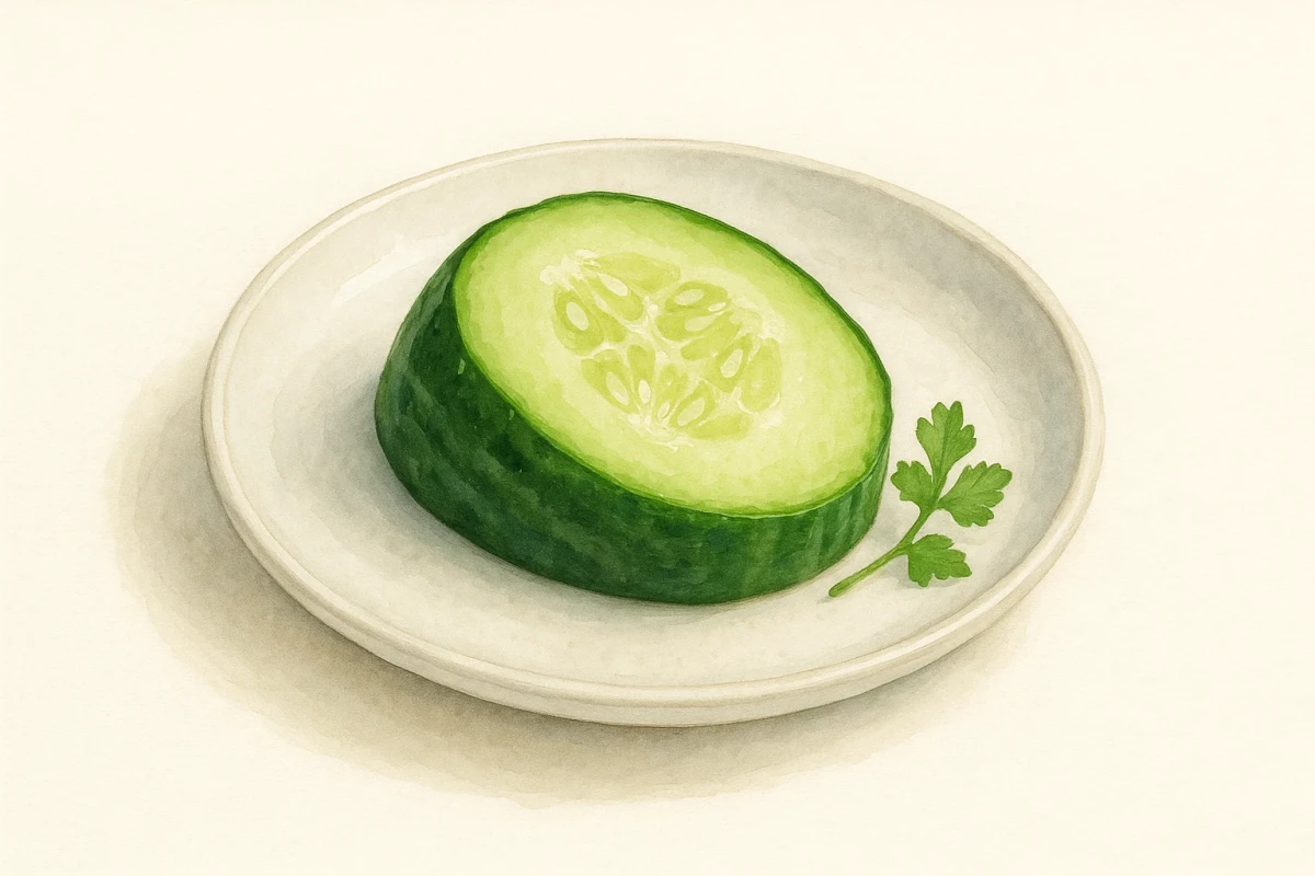 Cold cucumber