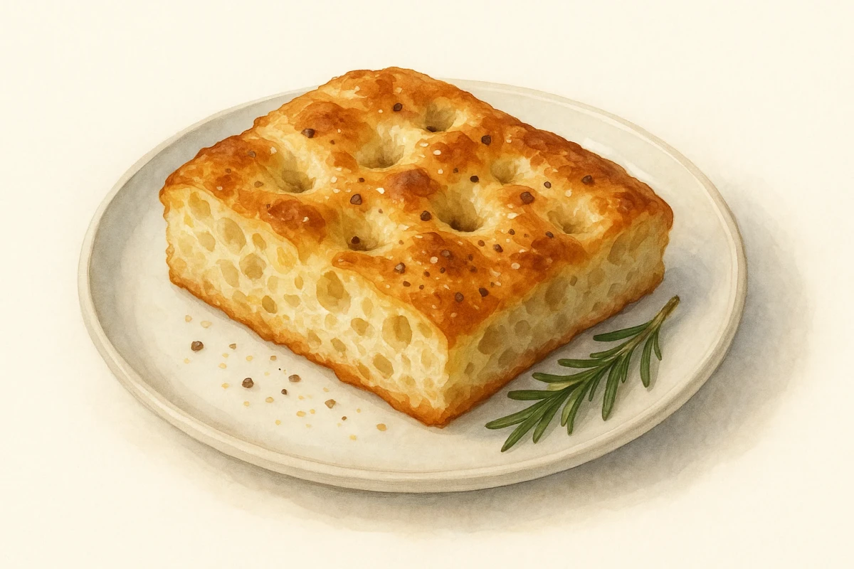 Gluten free focaccina