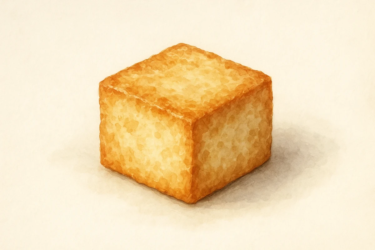 Fried tofu