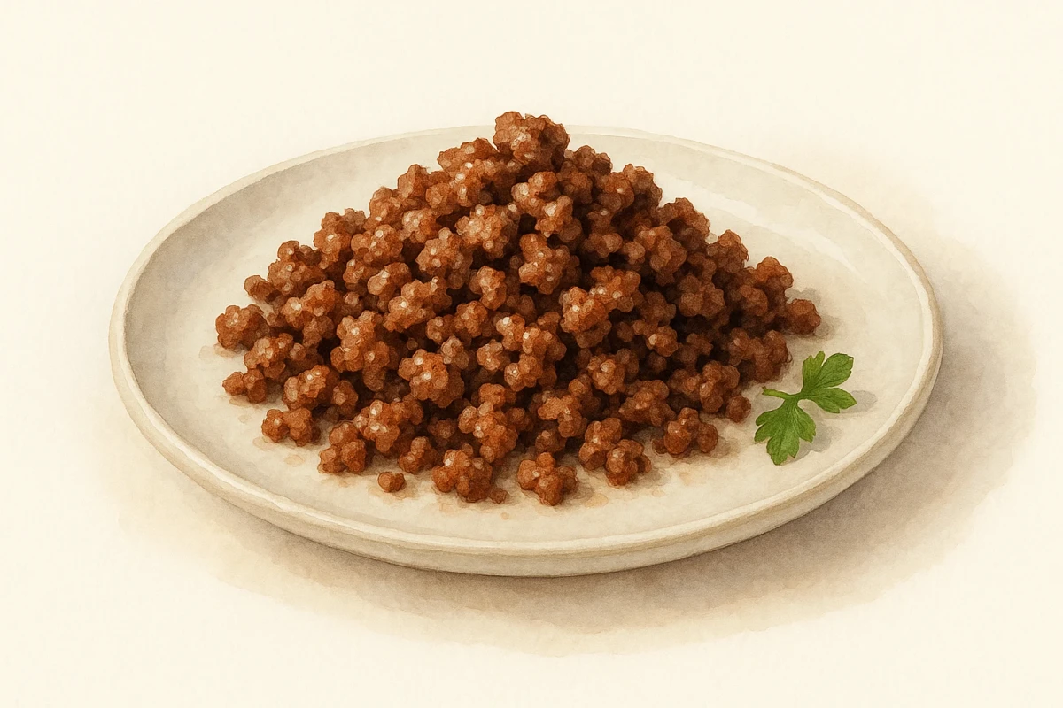 Beef kofta masala