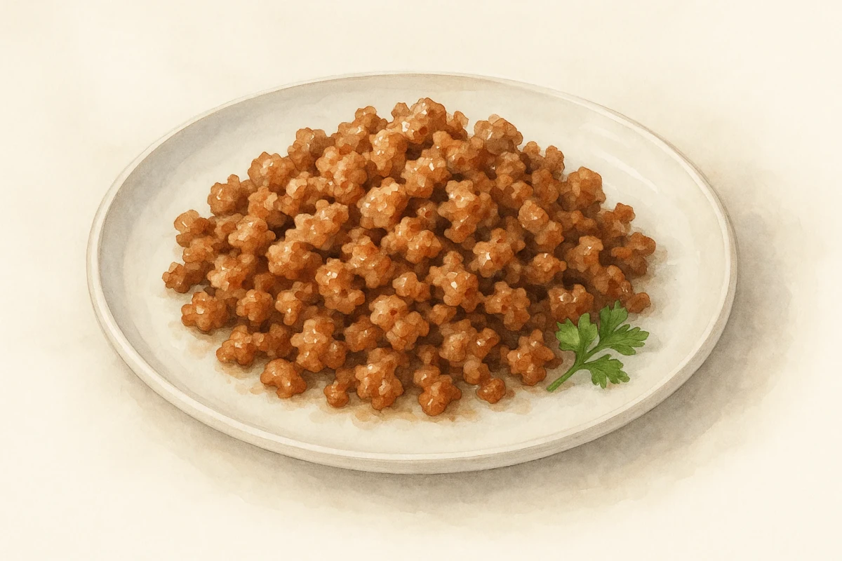 String beans with ground pork(lun)