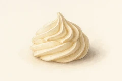 Lemon curd and meringue kouign amann