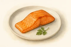 Soy glazed salmon