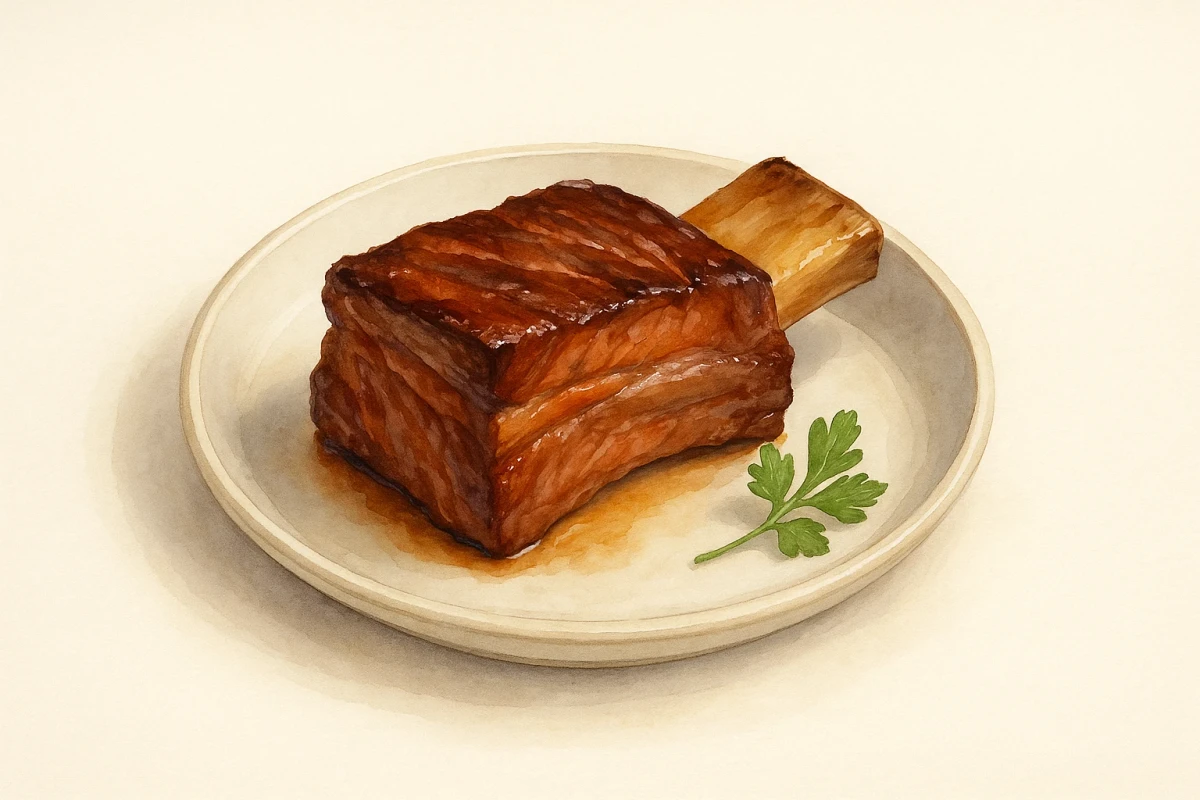Short ribs/ teriyaki beef