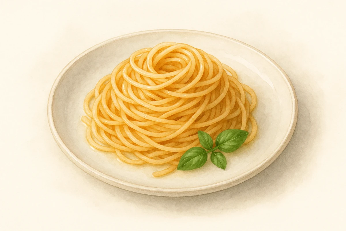 Saffron spaghetti