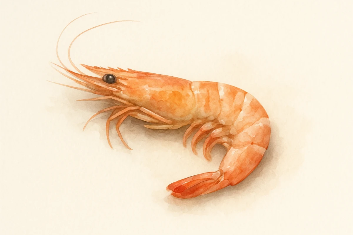 Grilled tiger shrimp