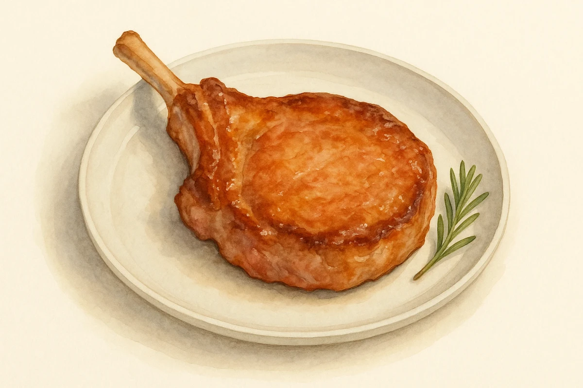 Scaloppine di vitello ai funghi
