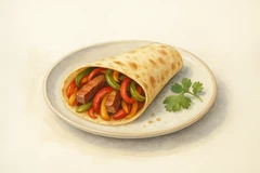 Beef fajitas