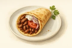 Duck shawarma