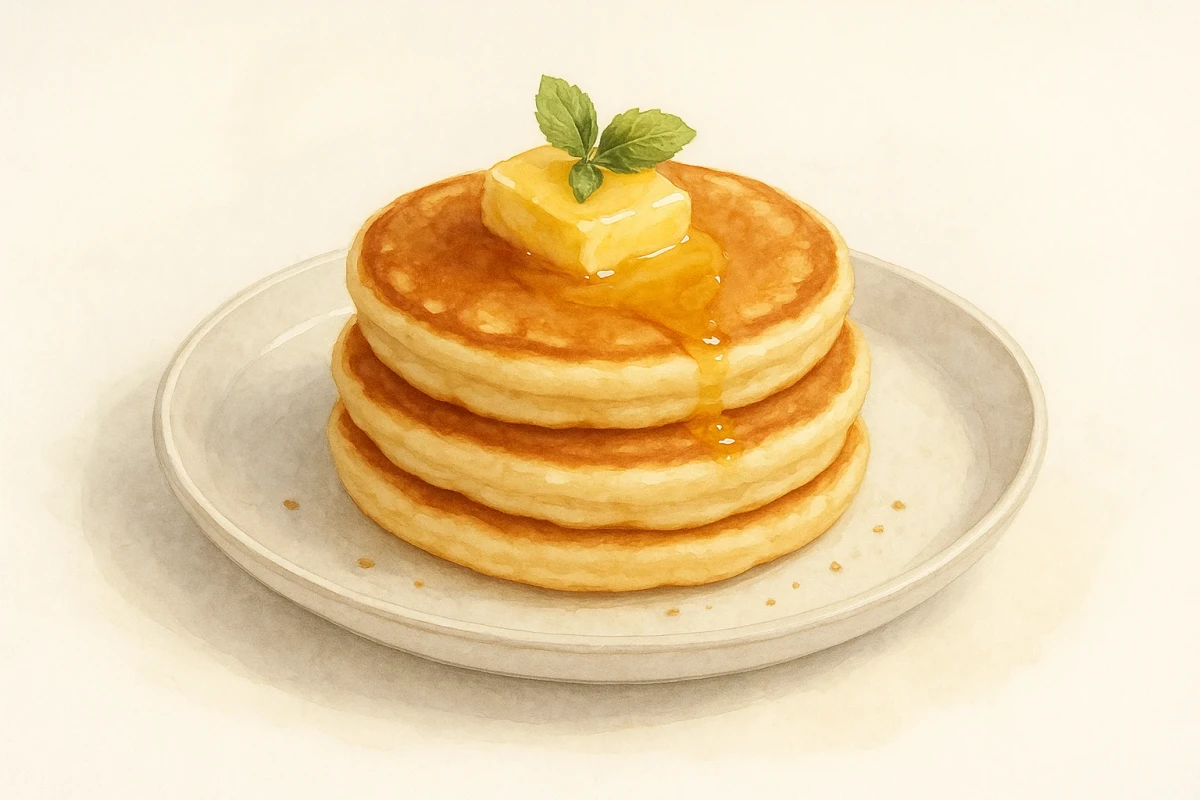 Gluten-free lemon ricotta pancakes