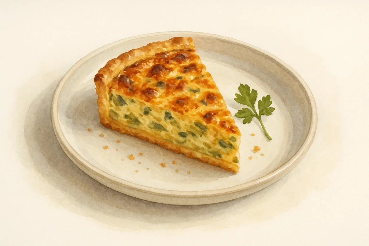 Quiche végétarienne