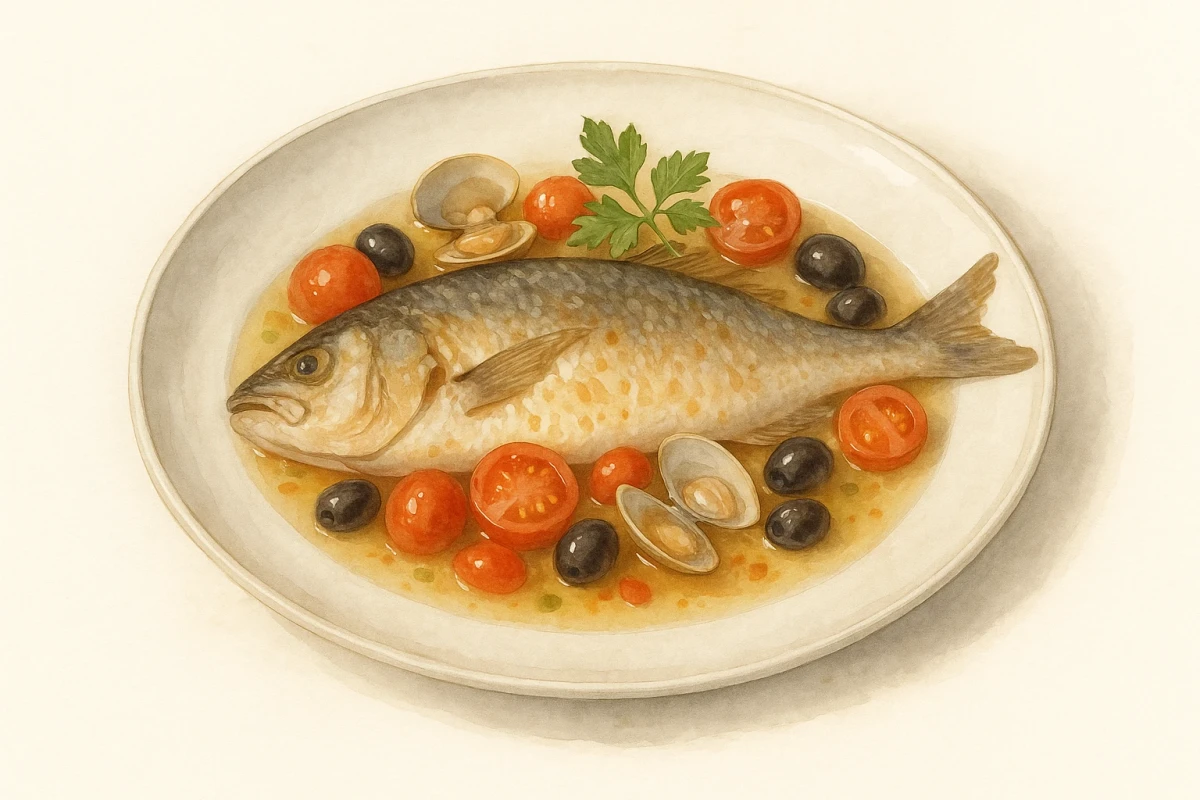 Orata all' acqua pazza