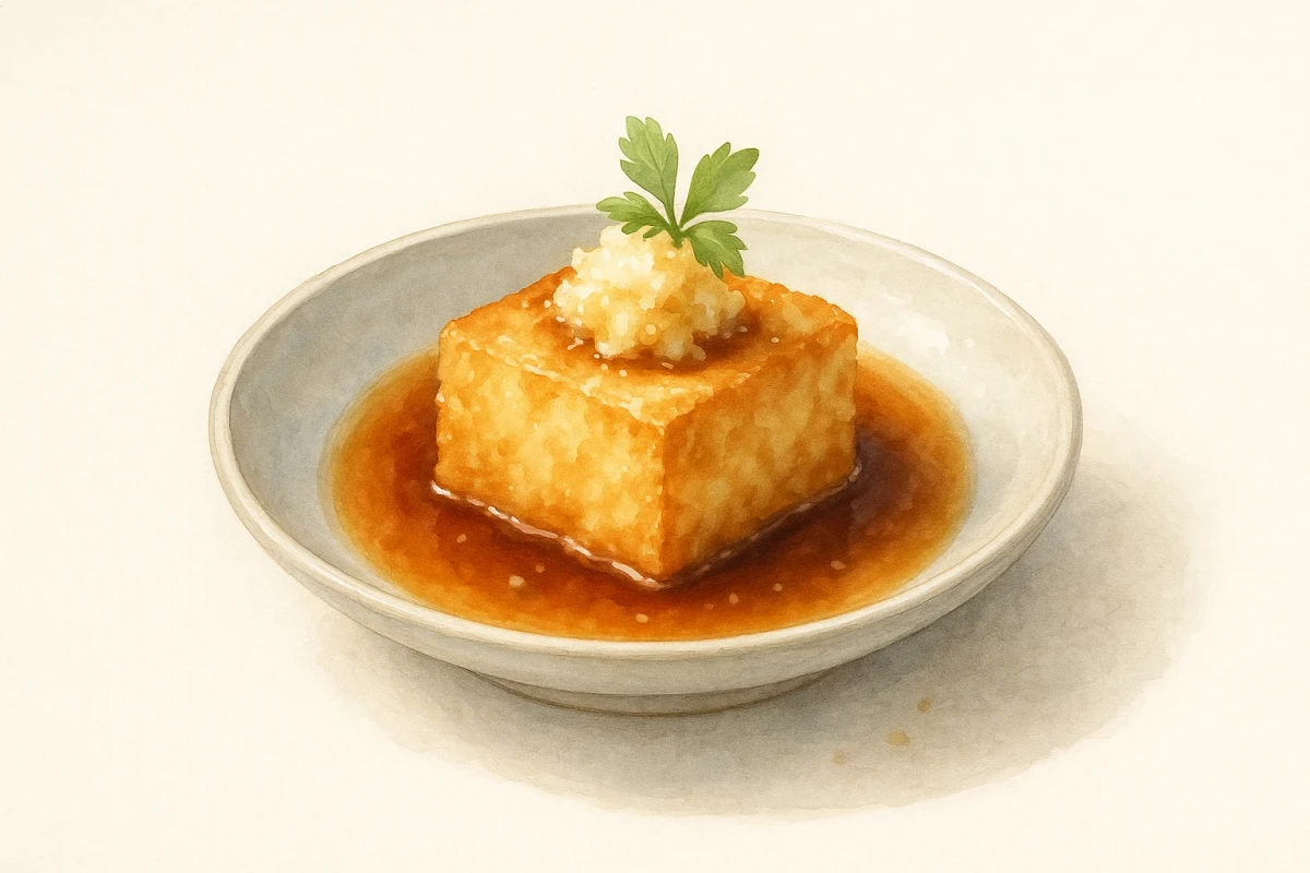 Agedashi tofu