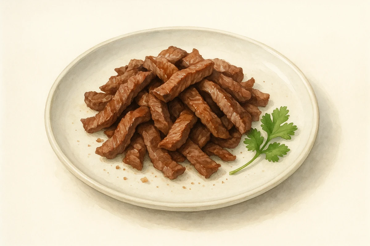 Steak fajitas