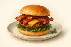 Original bacon cheeseburger