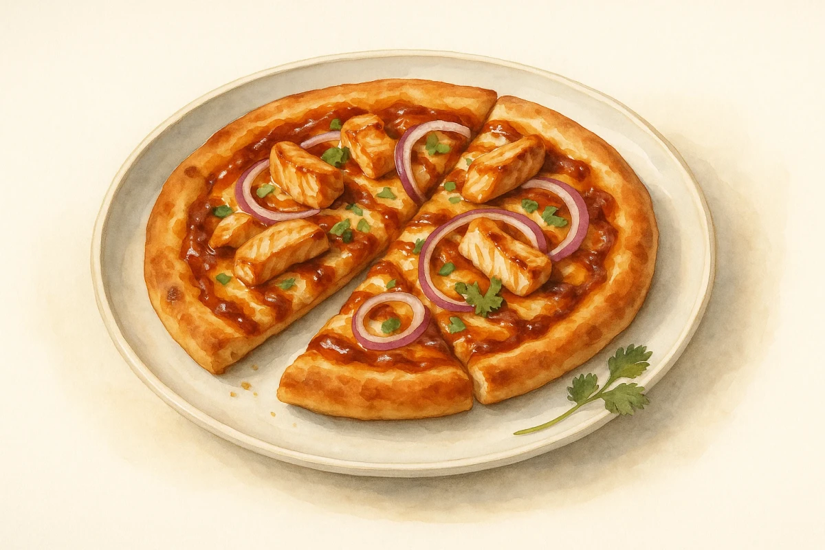 BBQ chicken Pizza