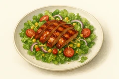 Crispy chicken salad