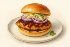 BBQ chicken sandwich