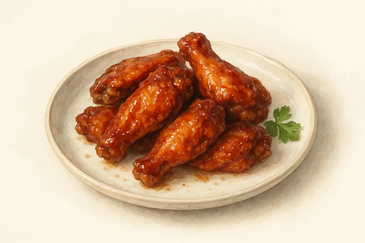 Wings of fire BBQ wings