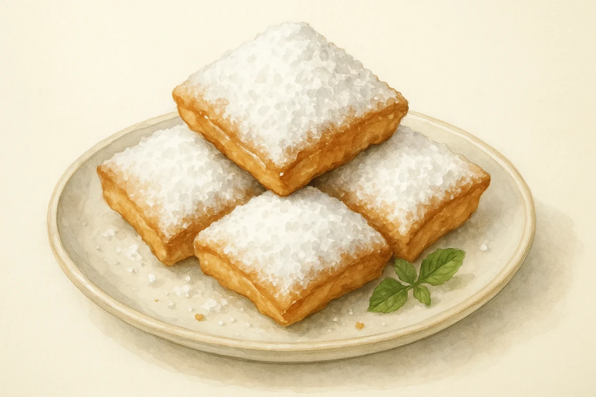 Ode to “cafe du monde” warm beignets