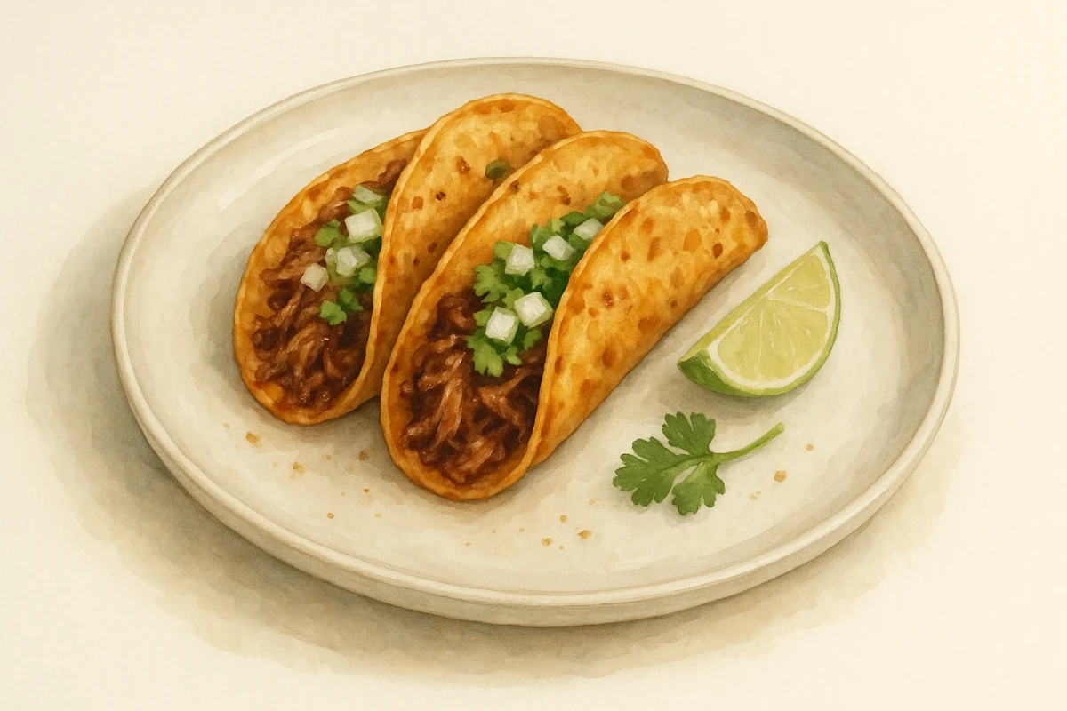Beef birria Tacos