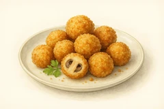 Deep fried mushrooms