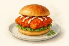 Buffalo chicken sandwich