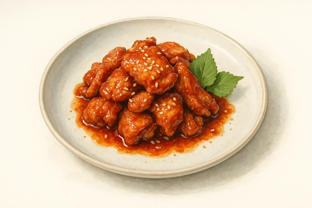 Spicy chicken buldak