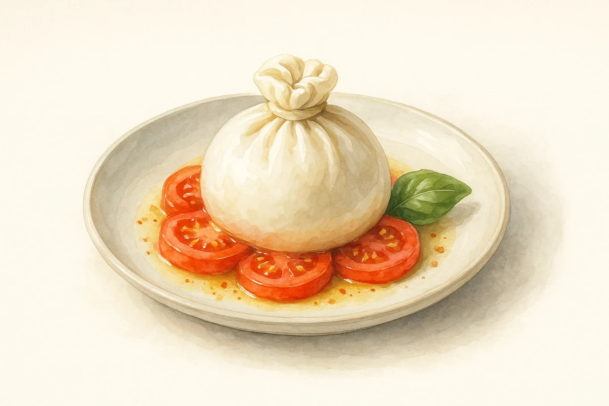 Burrata salad