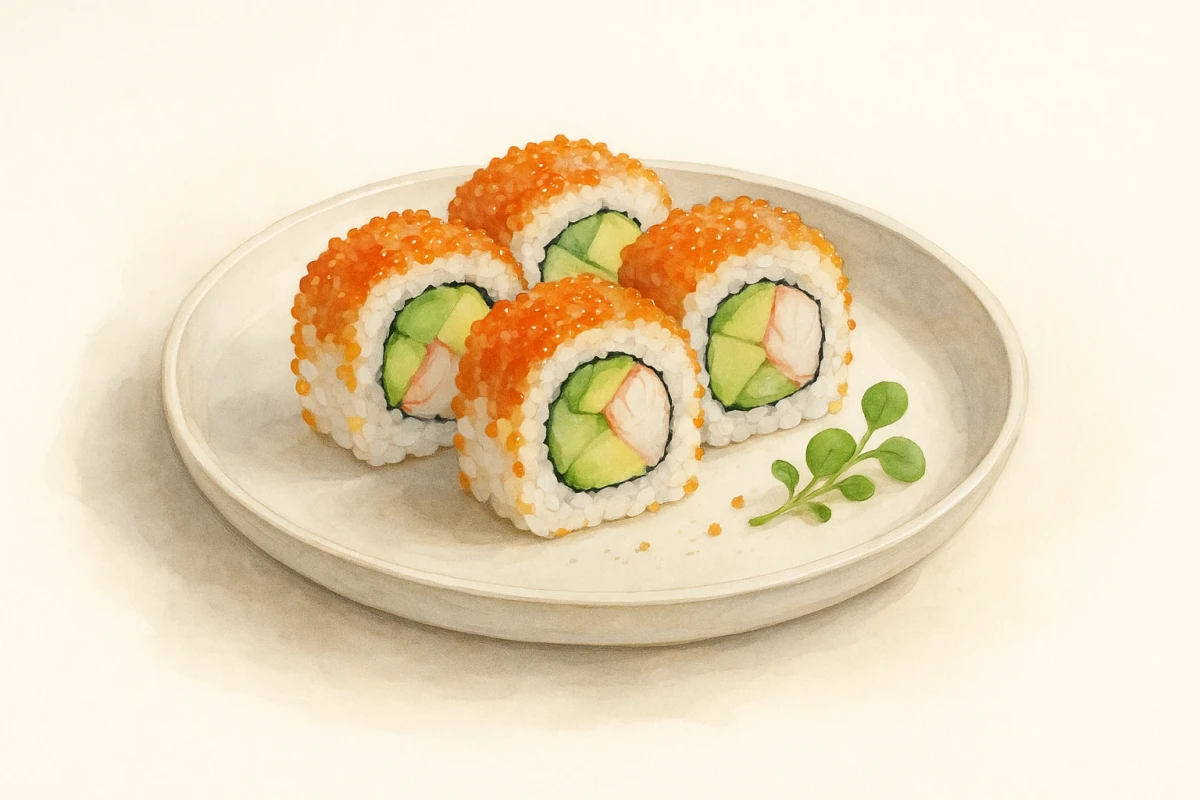 Sushi California roll