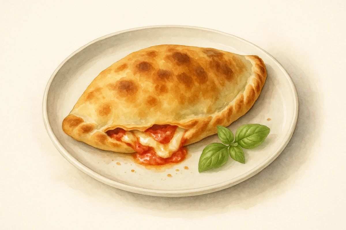 Meat calzone