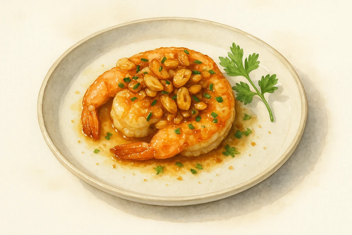 Camarones al mojo de ajo