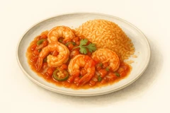 Camarones rancheros
