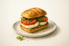Caprese sandwich