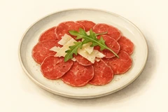 Hamachi carpaccio