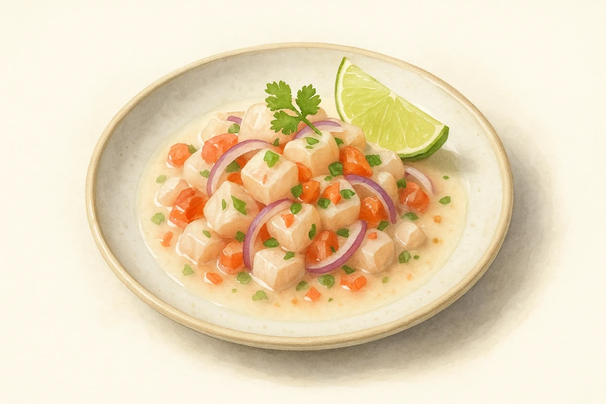 Ceviche pescado