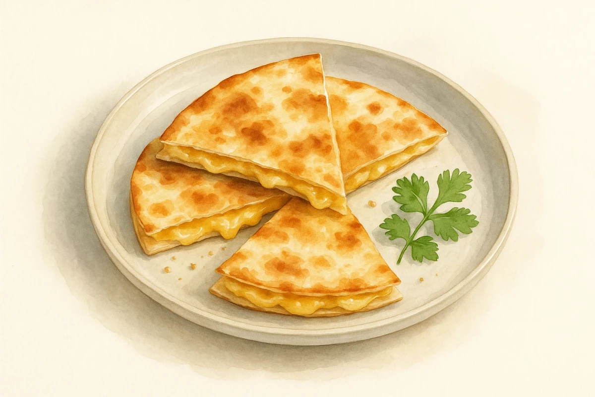 Veggie quesadilla