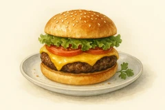 Pub burger