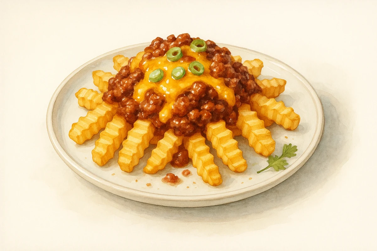 Lg chili cheese fries