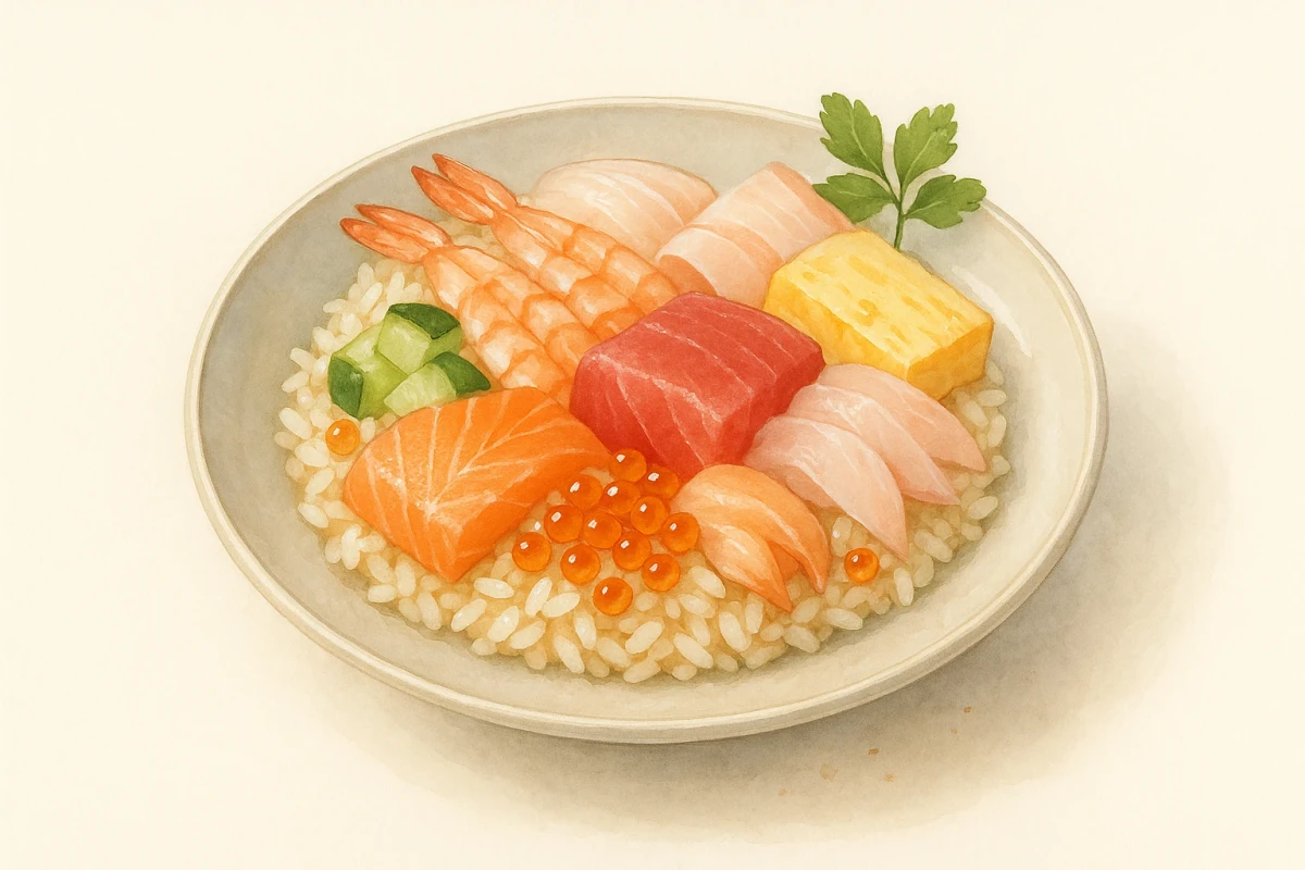 Chirashi bowl
