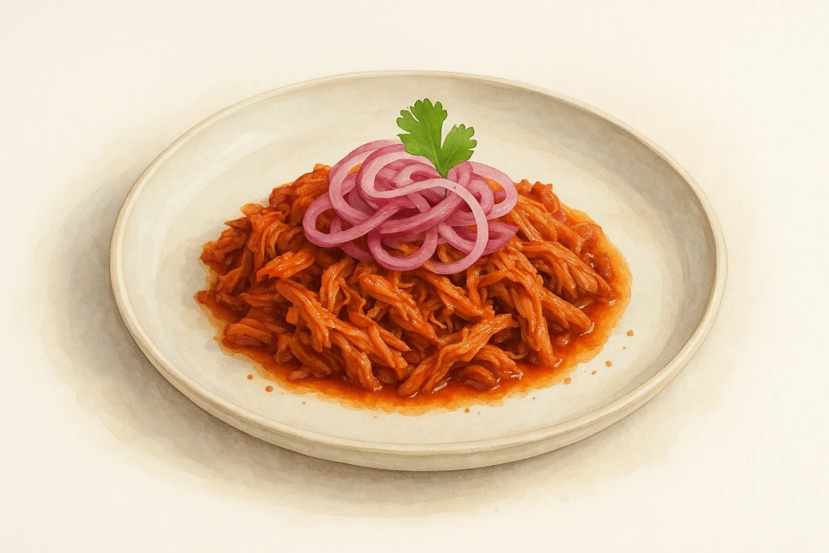 Cochinita pibil side