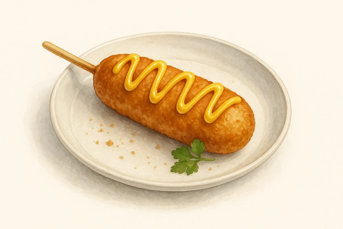 Corn dog meal