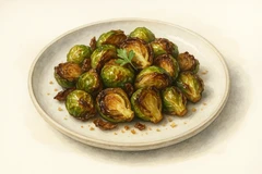 Crispy brussels sprouts