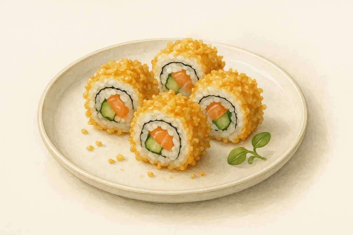 Crunchy shrimp roll