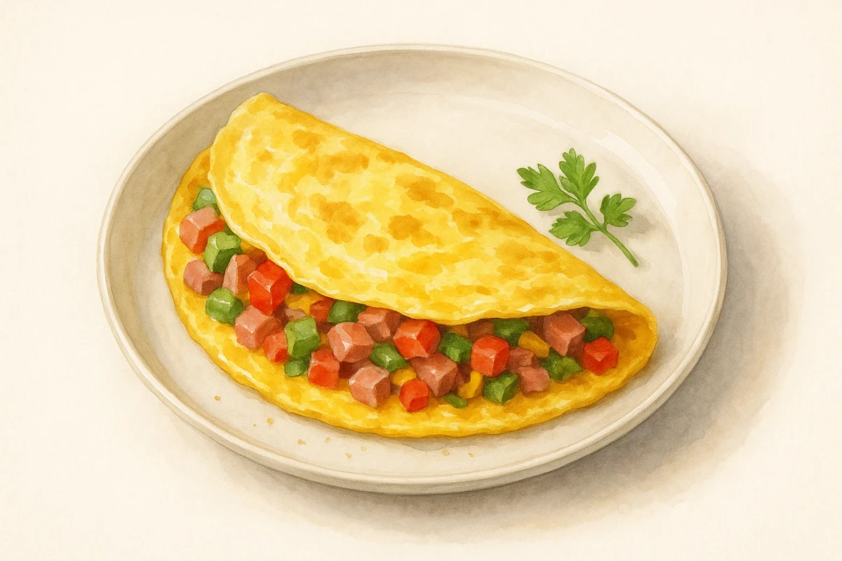 Denver omelette (1140-1450 cal)