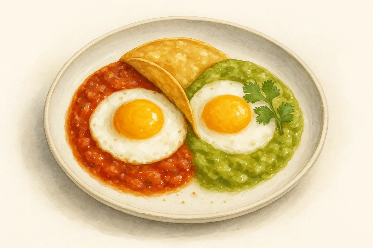 Chilaquiles divorciados