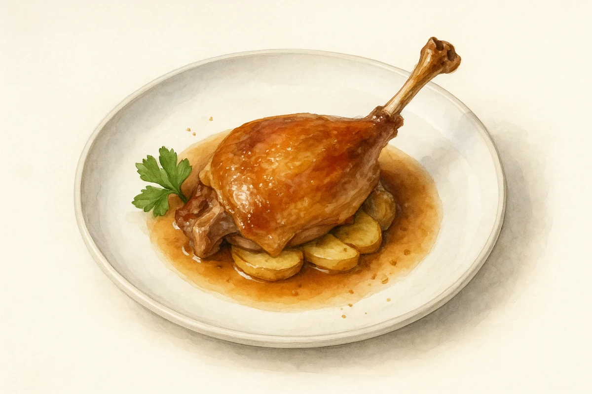 Duck confit