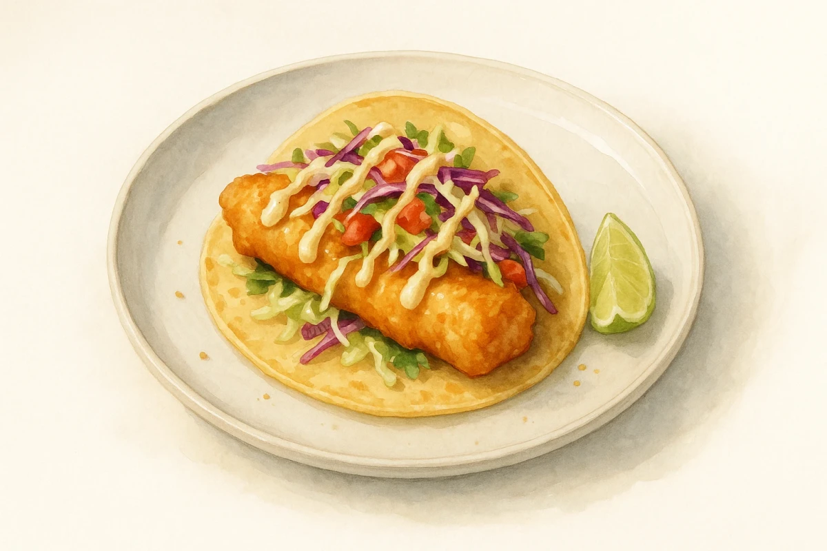 Fish taco