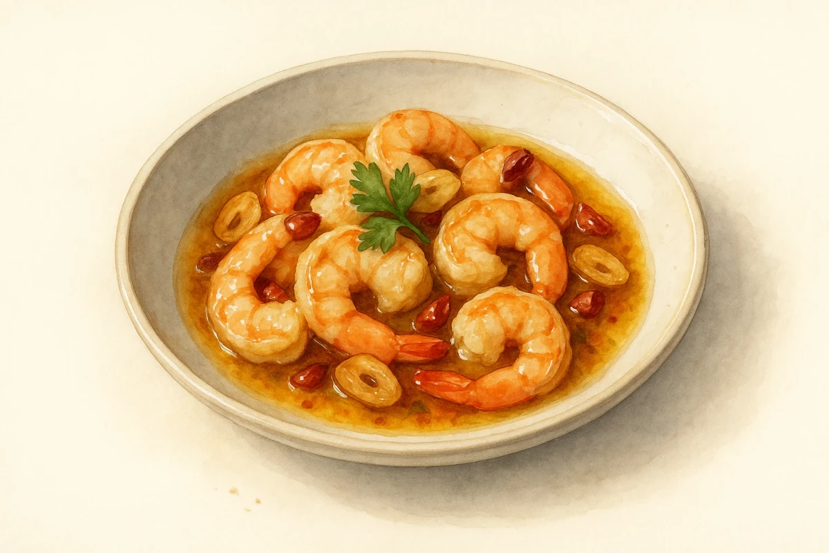 Gambas al ajillo
